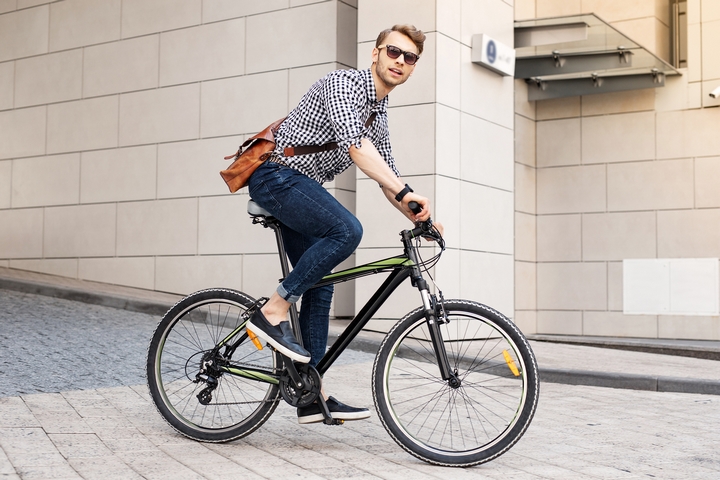 Commuting bicycles are the types of bicycles that feature practical amenities such as lights, rear racks, locks and fenders.